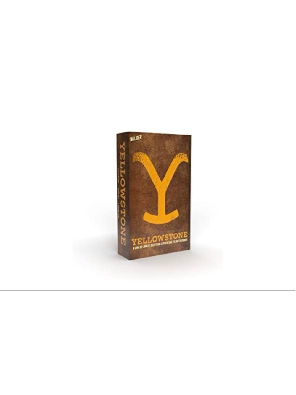 NEW Wilder Yellowstone Board Game One Size Brown Orange